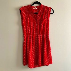 Red Sweet Wanderer minidress size small